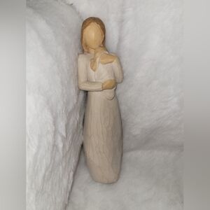 WILLOW TREE *  Cherish Figurine * Demdaco * 2002 * Mother & Baby * Pregnancy *